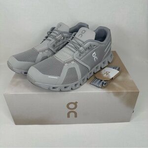 Men's ON Cloud, Cloud 5, Style# 59.98025 Men’s Size 11 Color: Fog Alloy Gray